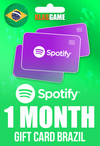 Spotify Gift Card Brazil - 1 Month